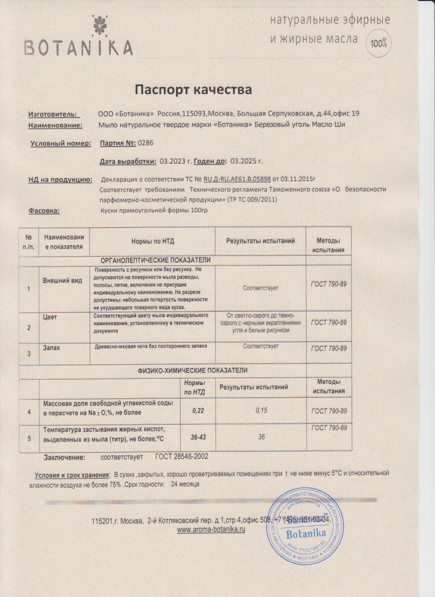 Паспорт №032023